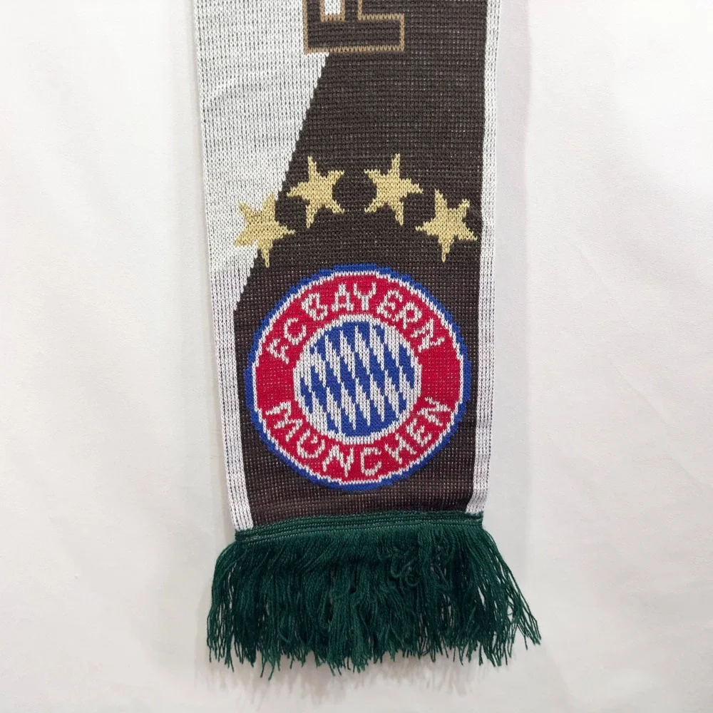 FC Bayern Munchen Adidas Scarf Soccer Football Fan Knit Germany Banner 805‎